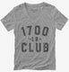 1700lb Club  Womens V-Neck Tee
