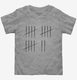 17th Birthday Tally Marks - 17 Year Old Birthday Gift  Toddler Tee