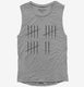 17th Birthday Tally Marks - 17 Year Old Birthday Gift  Womens Muscle Tank