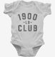 1900lb Club white Infant Bodysuit