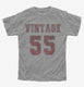 1955 Vintage Jersey grey Youth Tee