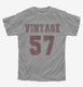 1957 Vintage Jersey  Youth Tee