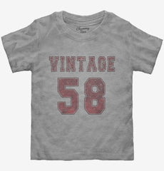 1958 Vintage Jersey Toddler Shirt