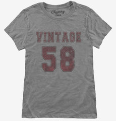 1958 Vintage Jersey Womens T-Shirt
