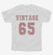 1965 Vintage Jersey white Youth Tee