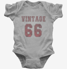 1966 Vintage Jersey Baby Bodysuit