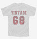 1968 Vintage Jersey white Youth Tee