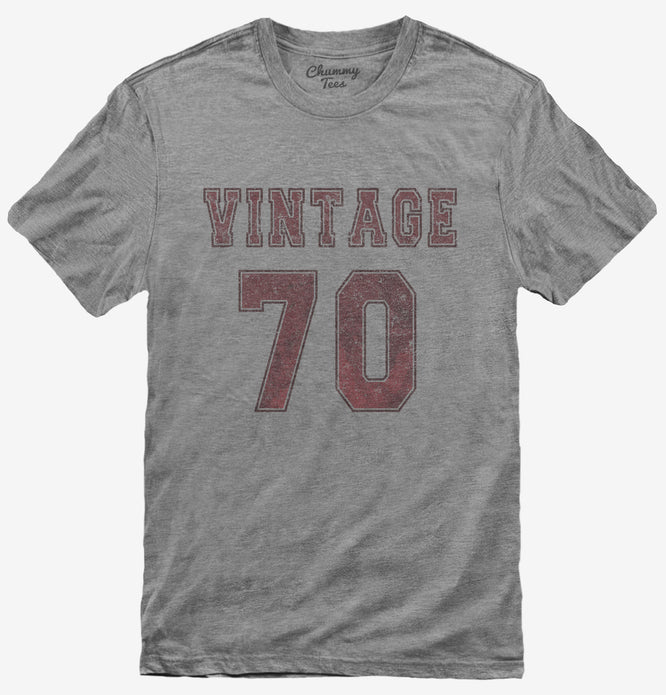 1970 Vintage Jersey T-Shirt