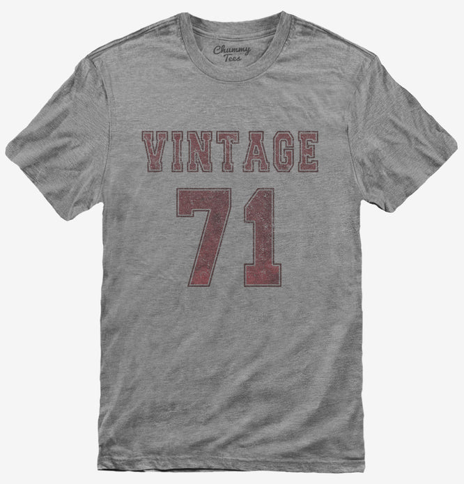 1971 Vintage Jersey T-Shirt