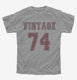1974 Vintage Jersey  Youth Tee