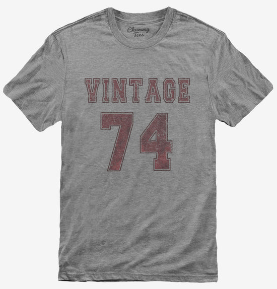 1974 Vintage Jersey T-Shirt