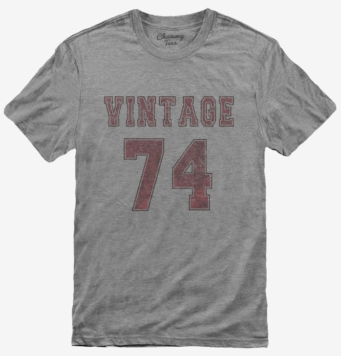 1974 Vintage Jersey T-Shirt
