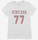 1977 Vintage Jersey white Womens