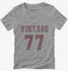 1977 Vintage Jersey Womens Vneck Tshirt 5faf466c-1ea1-4b17-befa-48b4680ee23b 666x695.jpg?v=1700584109