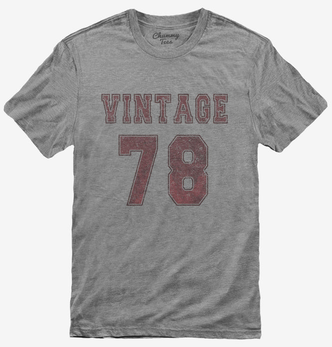 1978 Vintage Jersey T-Shirt