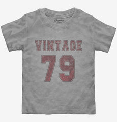 1979 Vintage Jersey Toddler Shirt