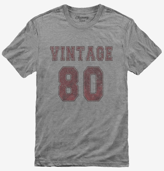 1980 Vintage Jersey T-Shirt
