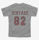 1982 Vintage Jersey grey Youth Tee