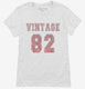 1982 Vintage Jersey white Womens