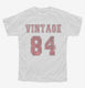 1984 Vintage Jersey white Youth Tee
