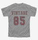 1985 Vintage Jersey grey Youth Tee