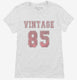 1985 Vintage Jersey white Womens