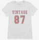1987 Vintage Jersey white Womens