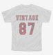 1987 Vintage Jersey white Youth Tee