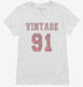1991 Vintage Jersey white Womens
