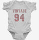 1994 Vintage Jersey white Infant Bodysuit