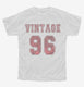 1996 Vintage Jersey white Youth Tee