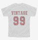 1999 Vintage Jersey white Youth Tee