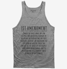 1St Amendment Tank Top