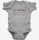 1st Amendment Protecting Offensive Speech grey Infant Bodysuit