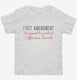 1st Amendment Protecting Offensive Speech white Toddler Tee