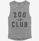 200lb Club  Womens Muscle Tank