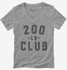 200lb Club Womens Vneck