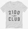 2100lb Club Womens Vneck Shirt 666x695.jpg?v=1700307300