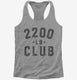 2200lb Club  Womens Racerback Tank