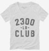 2300lb Club Womens Vneck Shirt 666x695.jpg?v=1700307209