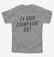 24 Hour Champagne Diet  Youth Tee