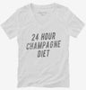 24 Hour Champagne Diet Womens Vneck Shirt Aac9c224-87b5-4b80-92fd-74dc56c757b3 666x695.jpg?v=1700582833