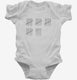24th Birthday Tally Marks - 24 Year Old Birthday Gift white Infant Bodysuit