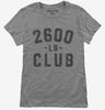 2600lb Club Womens