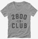 2800lb Club  Womens V-Neck Tee