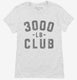 3000lb Club white Womens