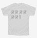 32nd Birthday Tally Marks - 32 Year Old Birthday Gift white Youth Tee
