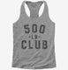 500lb Club  Womens Racerback Tank