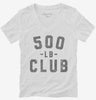 500lb Club Womens Vneck Shirt 666x695.jpg?v=1700306711