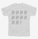 52nd Birthday Tally Marks - 52 Year Old Birthday Gift white Youth Tee